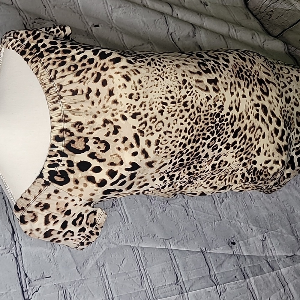 Cheetah Print Dress